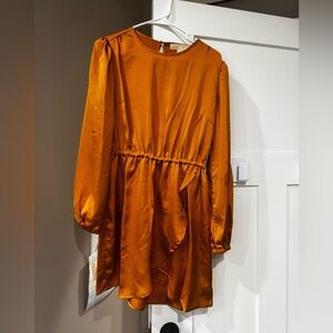 KORS Michael Kors Orange Mini Dress